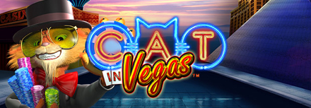 Cat in Vegas slot at william Hill casino