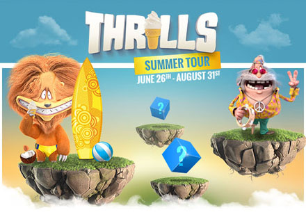 Thrills casino summer tour