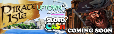 Pirate Isle at SlotoCash and Uptown Aces casino