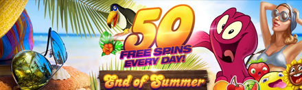 Energy casino end of summer promo