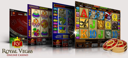 Online slots at Royal Vegas casino